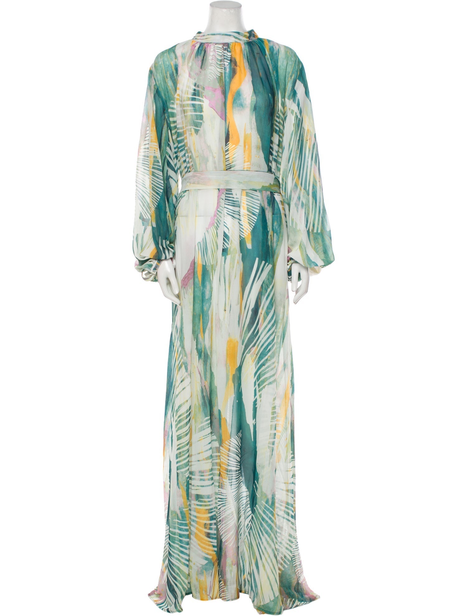 Andrea Iyamah Printed Long Dress w/ Tags