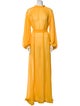 Andrea Iyamah Mock Neck Long Dress