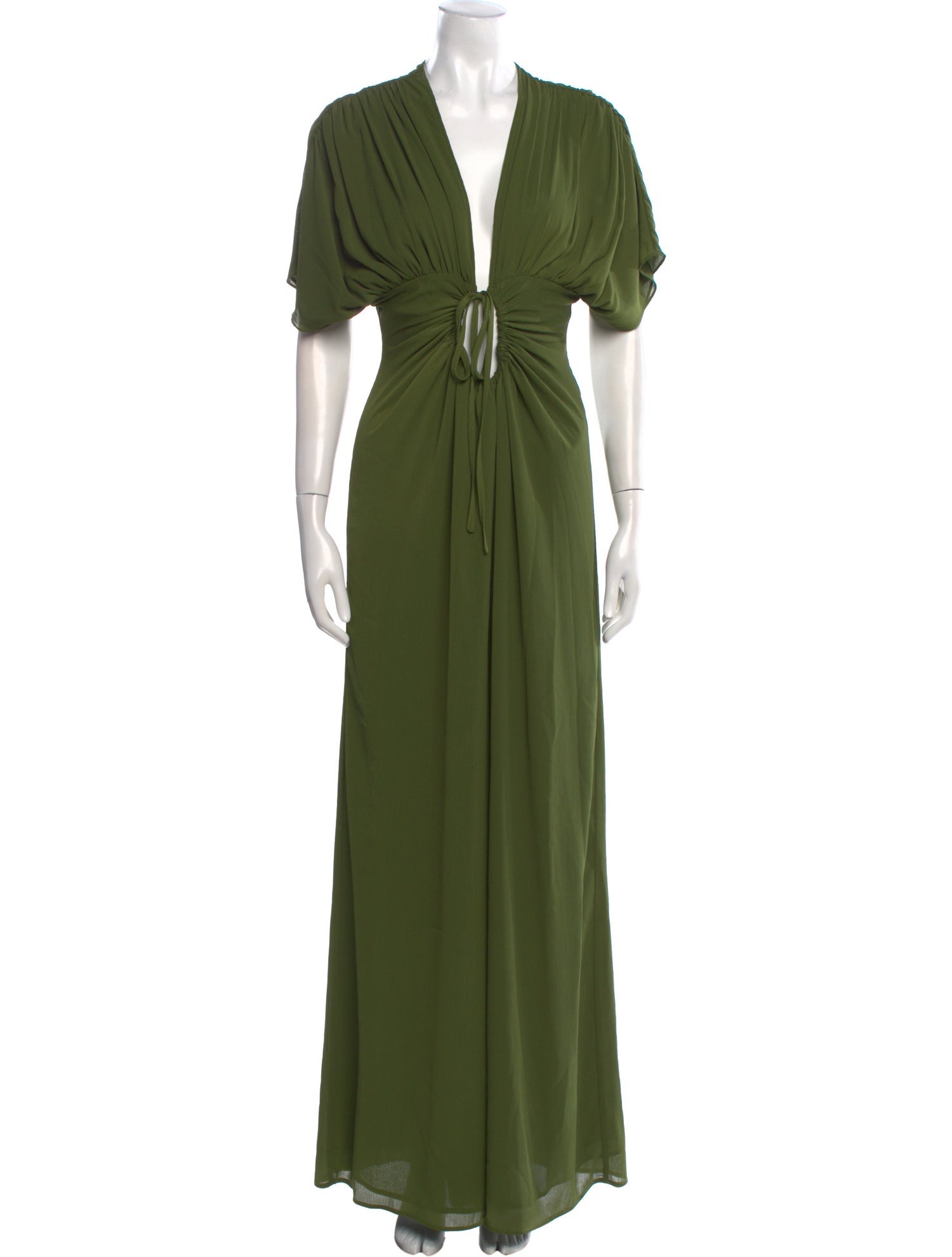 Andrea Iyamah Plunge Neckline Jumpsuit