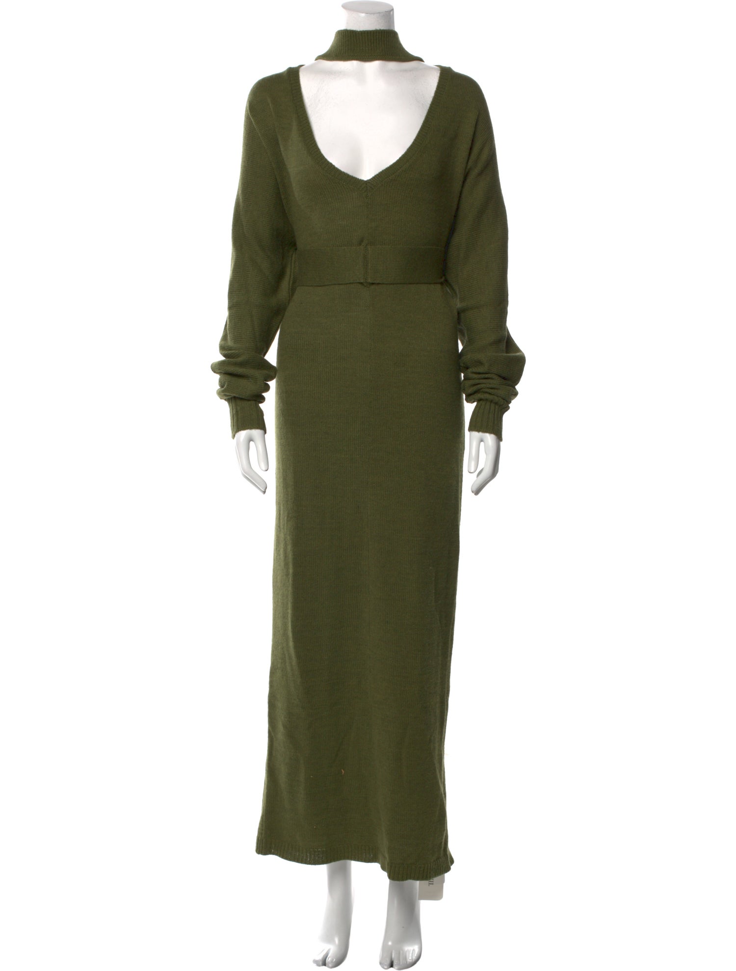 Andrea Iyamah Turtleneck Long Dress