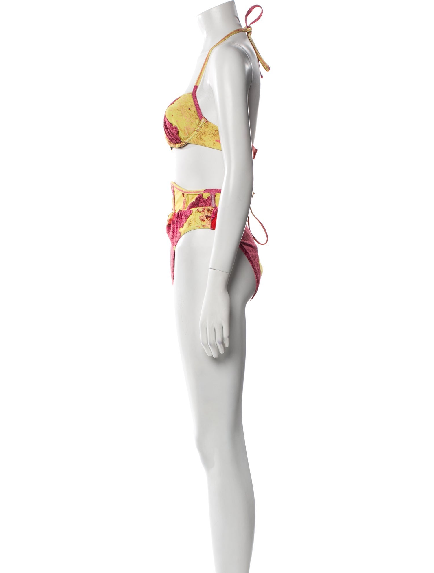 Andrea Iyamah Printed Bikini w/ Tags