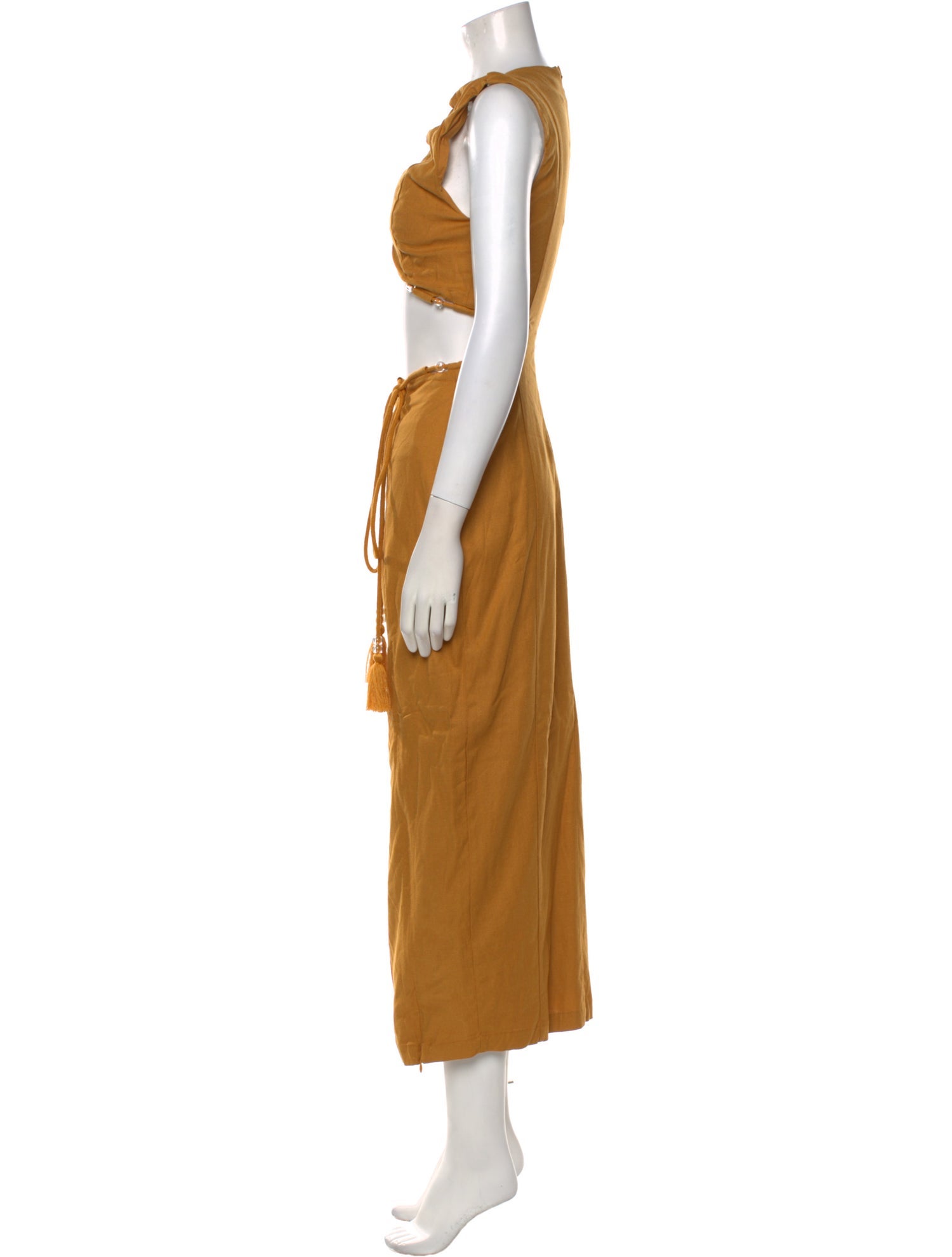 Andrea Iyamah V-Neck Long Dress w/ Tags