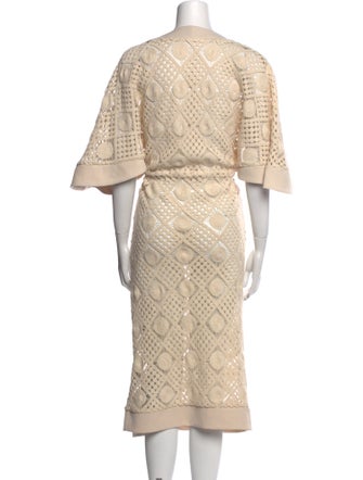 Andrea Iyamah Printed Long Dress