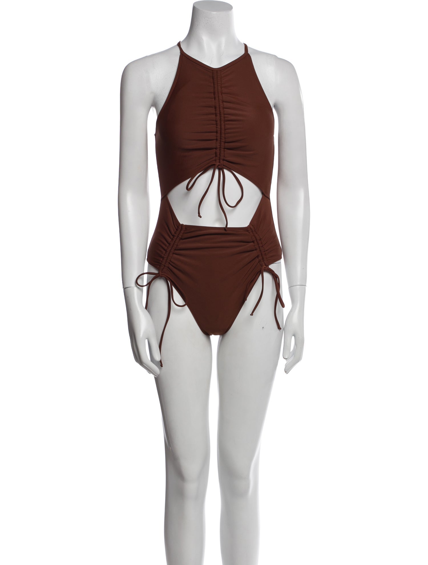 Andrea Iyamah Cutout Accent One-Piece w/ Tags