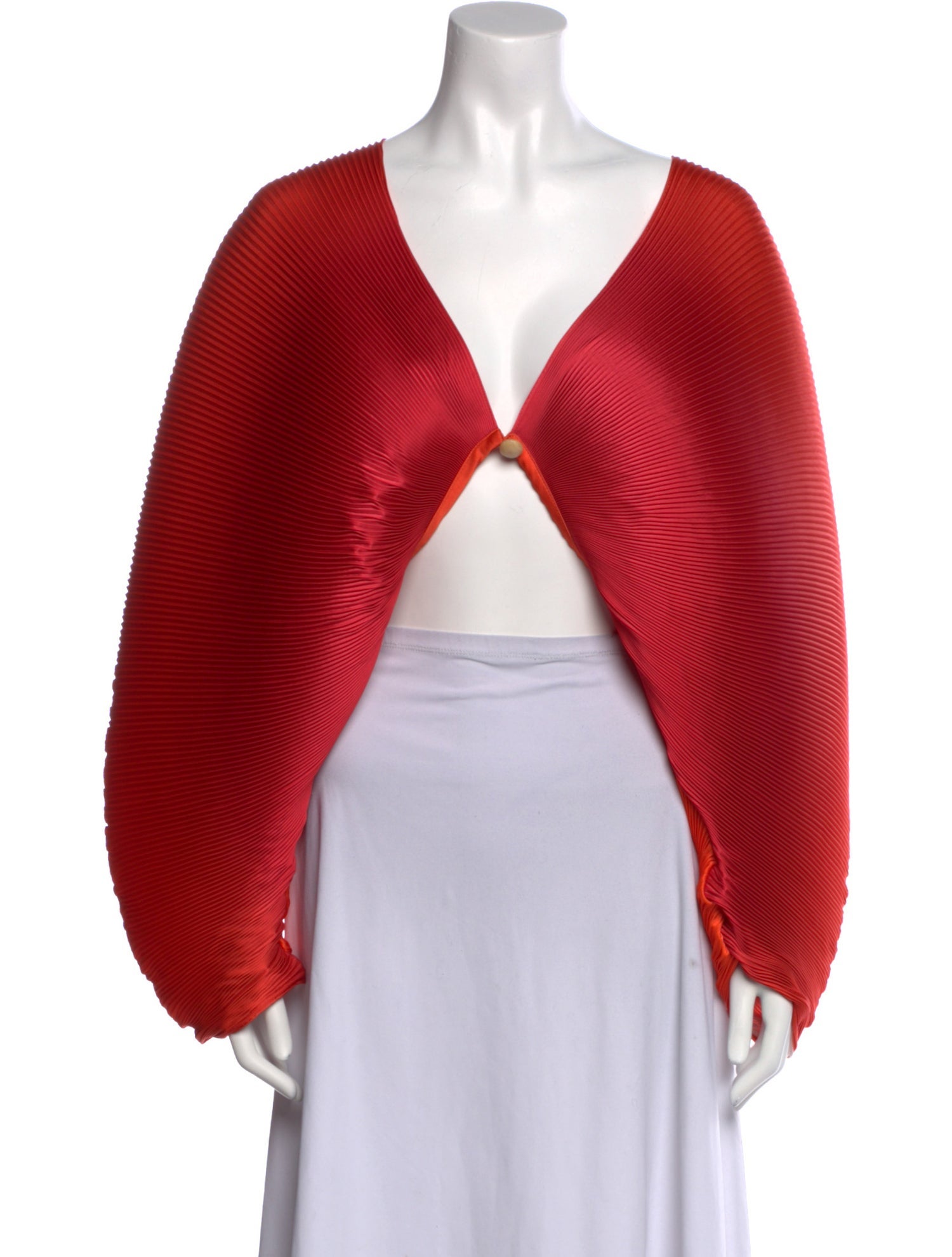 Andrea Iyamah V-Neck Long Sleeve Bodysuit w/ Tags