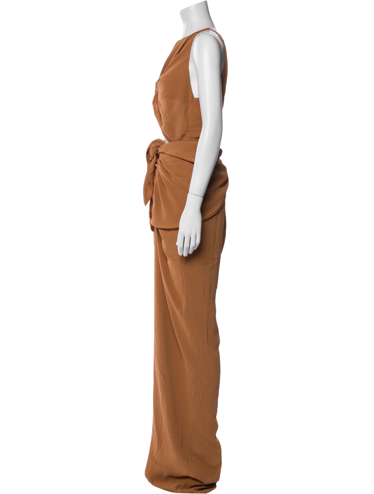 Andrea Iyamah Crew Neck Jumpsuit