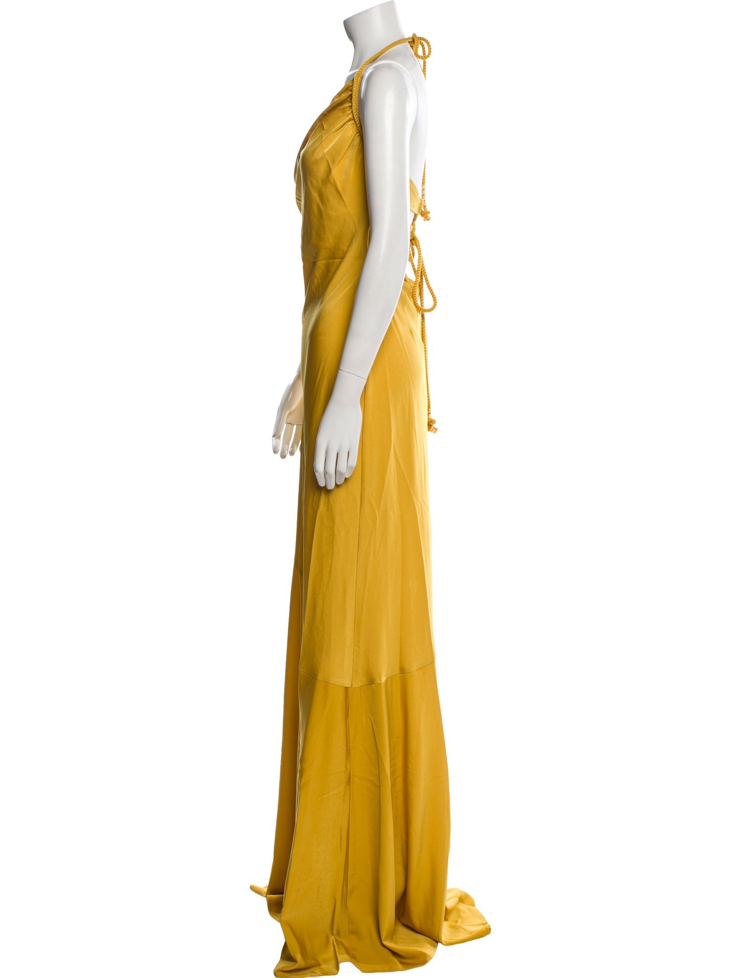 Andrea Iyamah Halterneck Long Dress