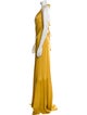 Andrea Iyamah Halterneck Long Dress