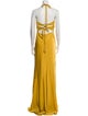 Andrea Iyamah Halterneck Long Dress