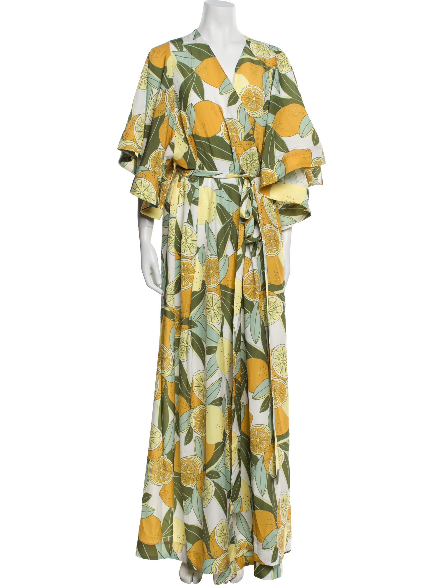 Andrea Iyamah Printed Long Dress w/ Tags