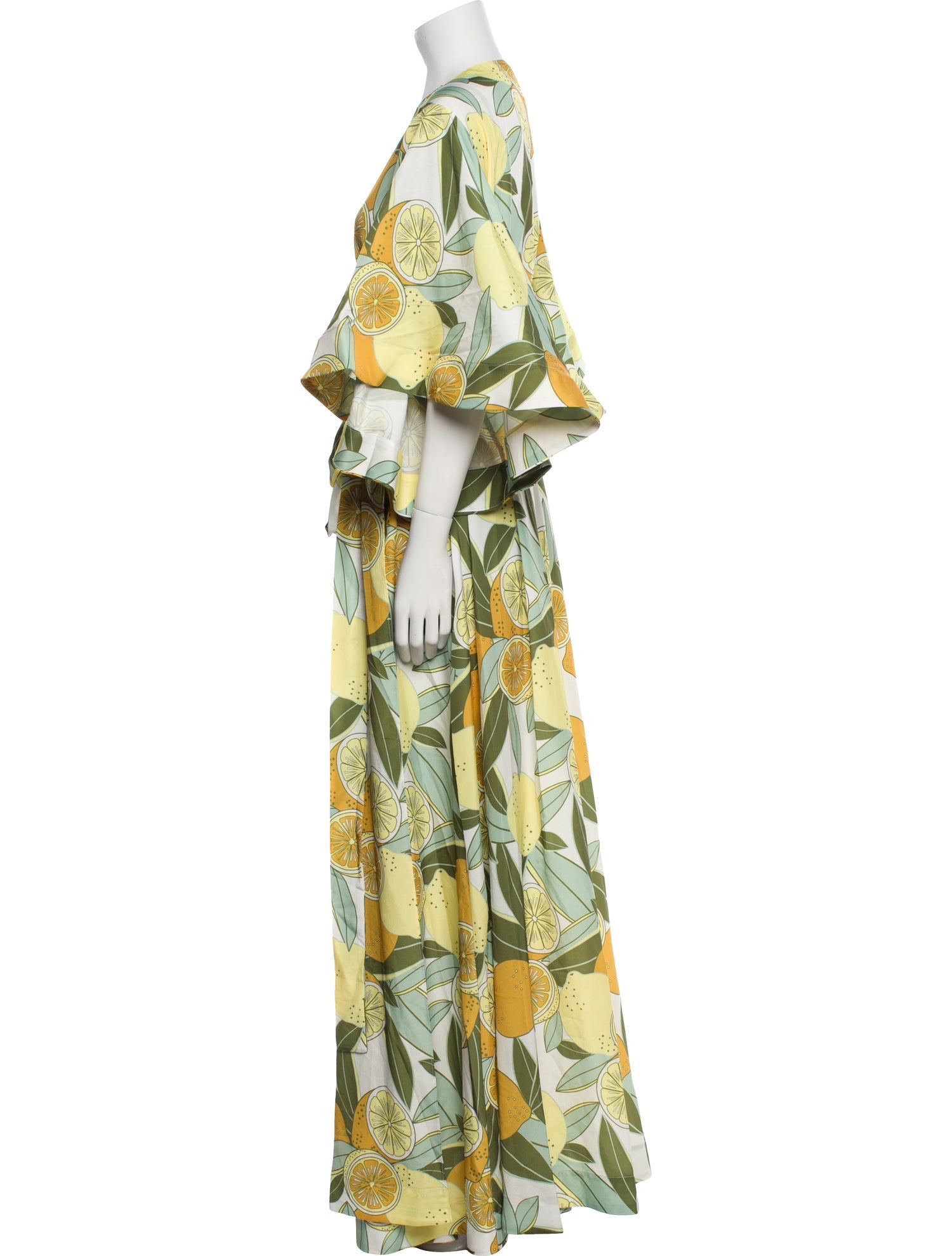 Andrea Iyamah Printed Long Dress w/ Tags