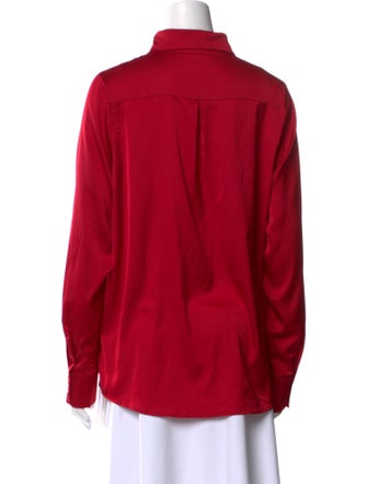 Andrea Iyamah Long Sleeve Button-Up Top