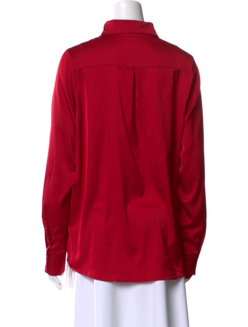 Andrea Iyamah Long Sleeve Button-Up Top