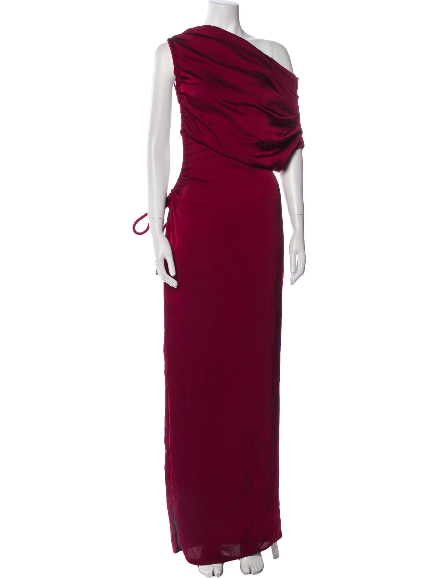 Andrea Iyamah One-Shoulder Long Dress