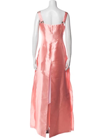 Andrea Iyamah Tie-Dye Print Square Neckline Tunic