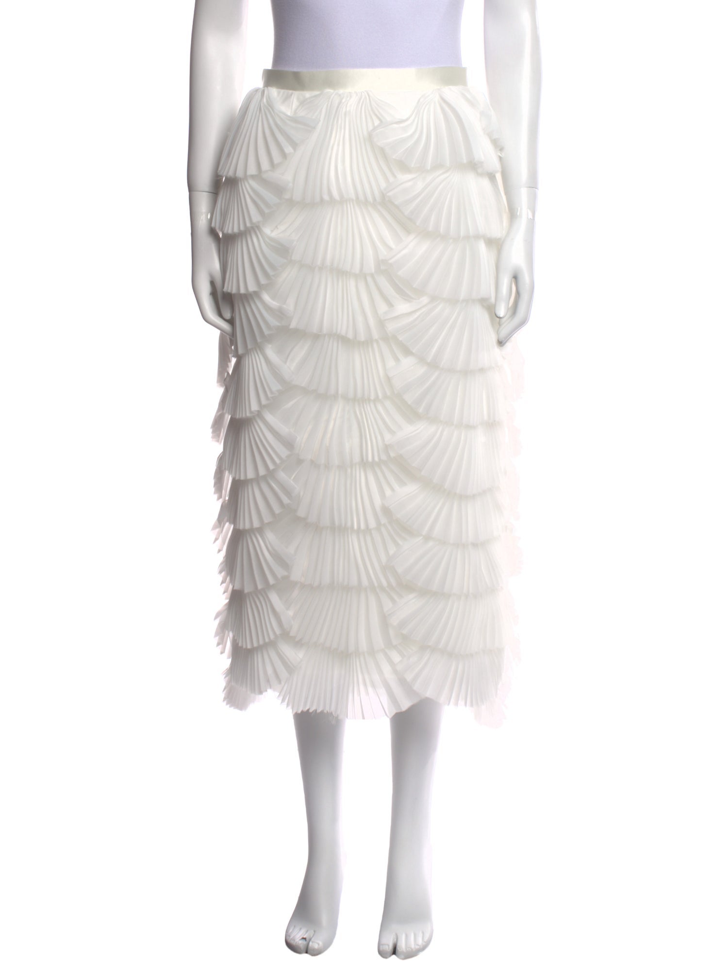 Andrea Iyamah Midi Length Skirt