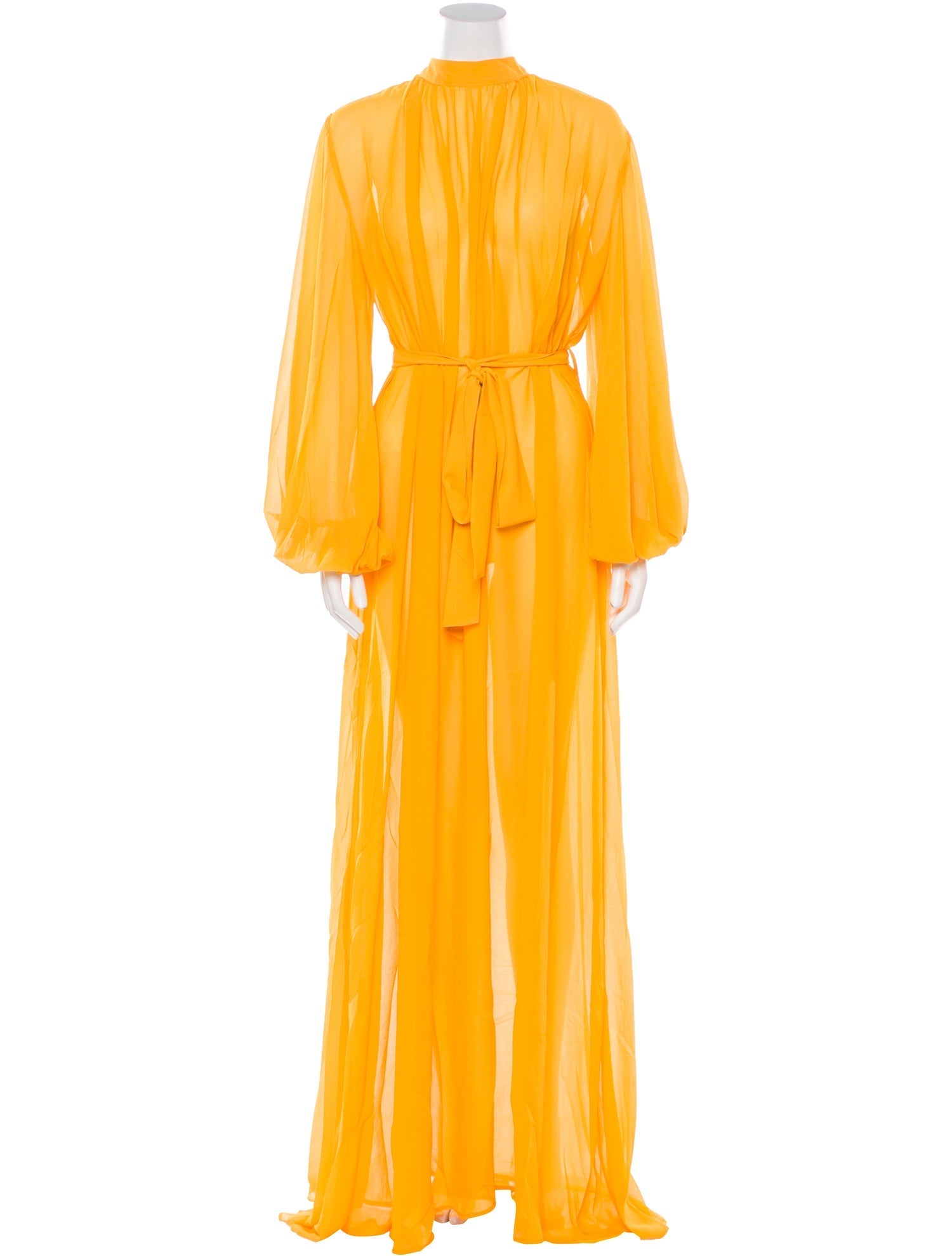 Andrea Iyamah Mock Neck Long Dress