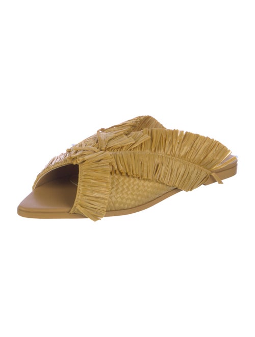 Andrea Iyamah Raffia Mules