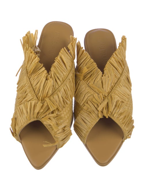 Andrea Iyamah Raffia Mules