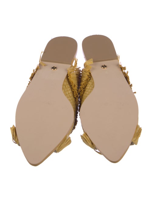 Andrea Iyamah Raffia Mules