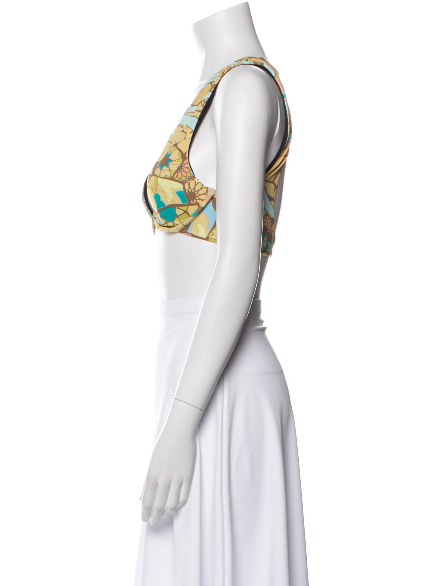 Andrea Iyamah Printed Top w/ Tags