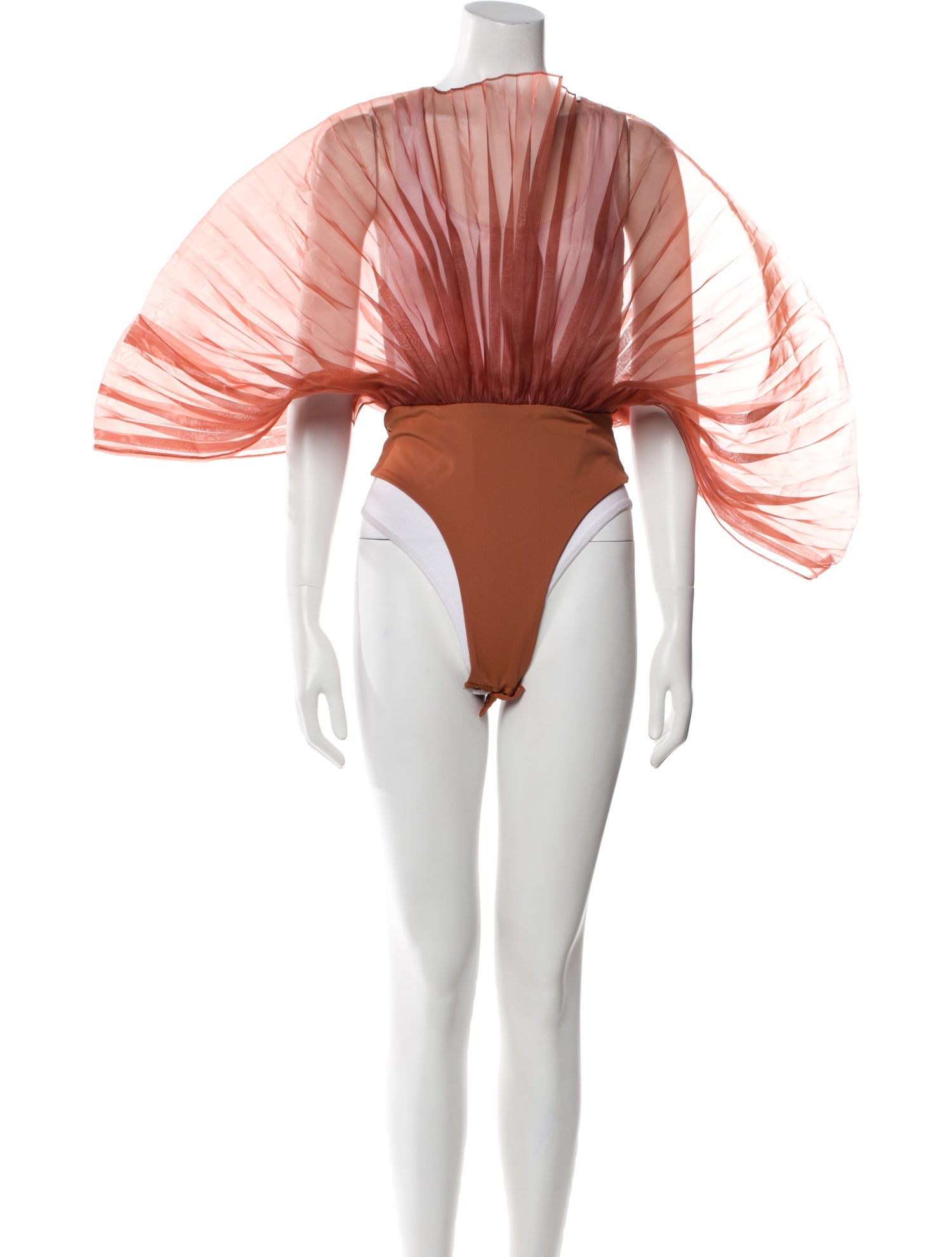 Andrea Iyamah Cowl Neck Romper