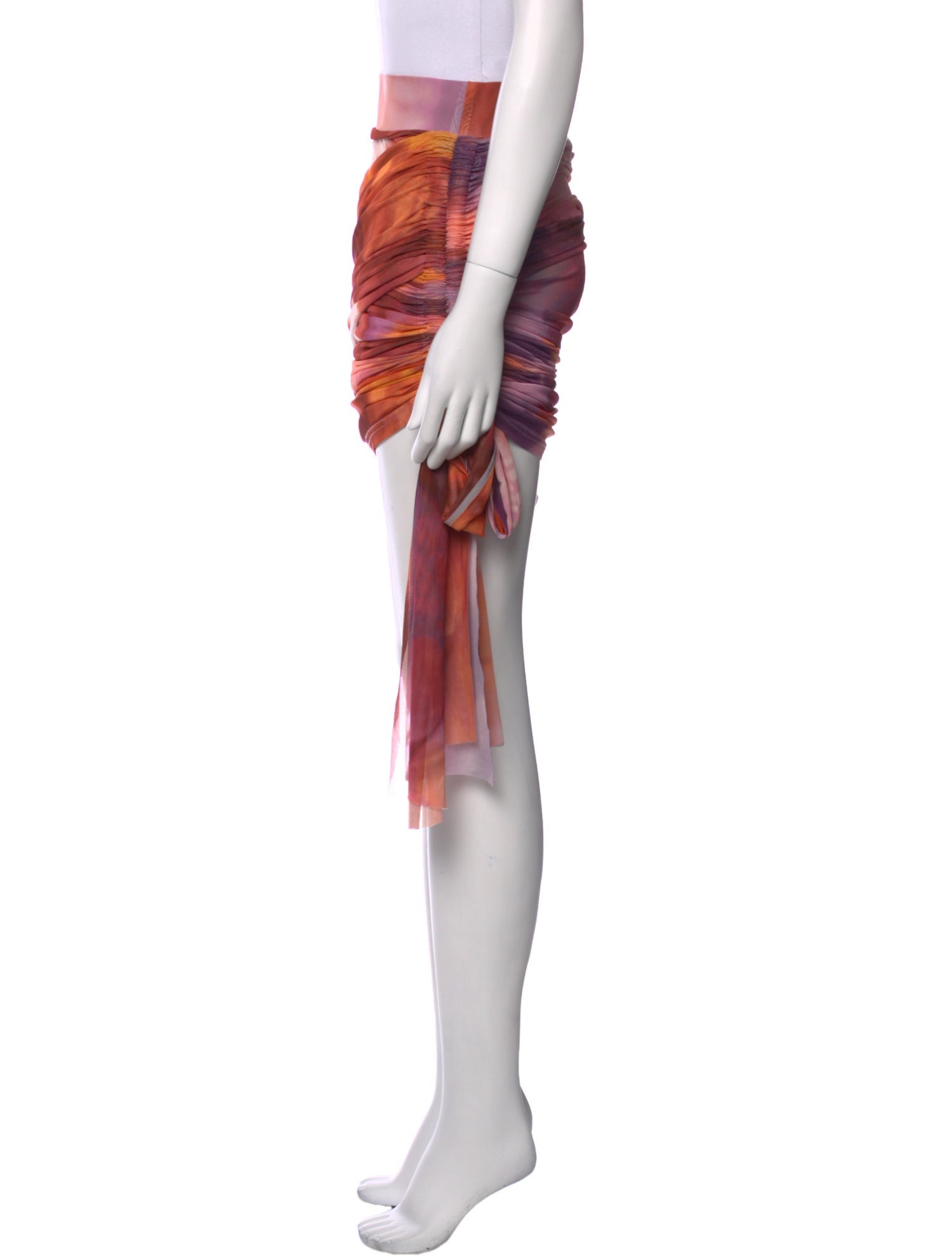 Andrea Iyamah Printed Mini Skirt w/ Tags