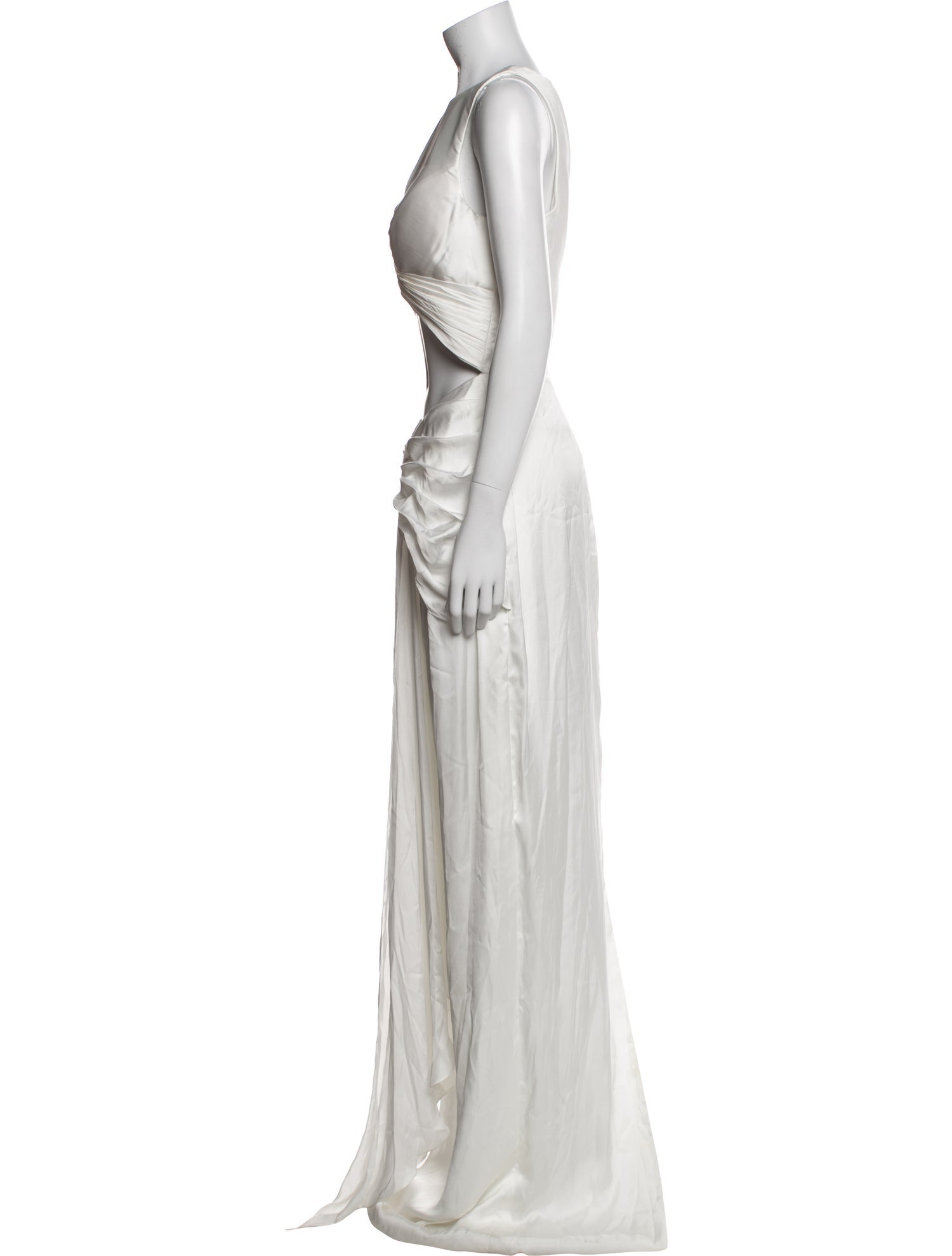 Andrea Iyamah Bateau Neckline Long Dress