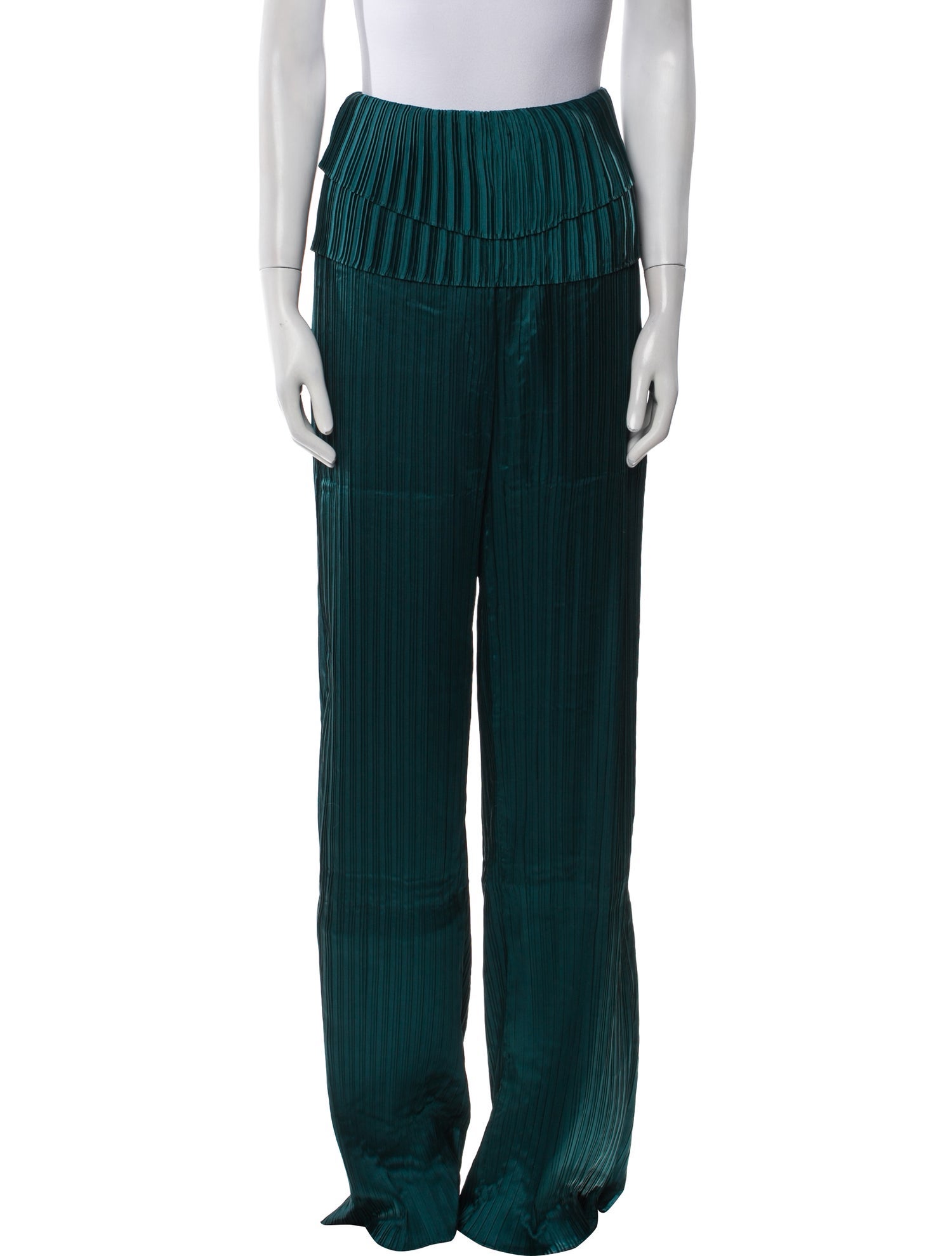 Andrea Iyamah Striped Wide Leg Pants