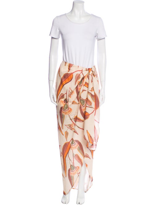 Andrea Iyamah Printed Ruffle Embellishment Short Set