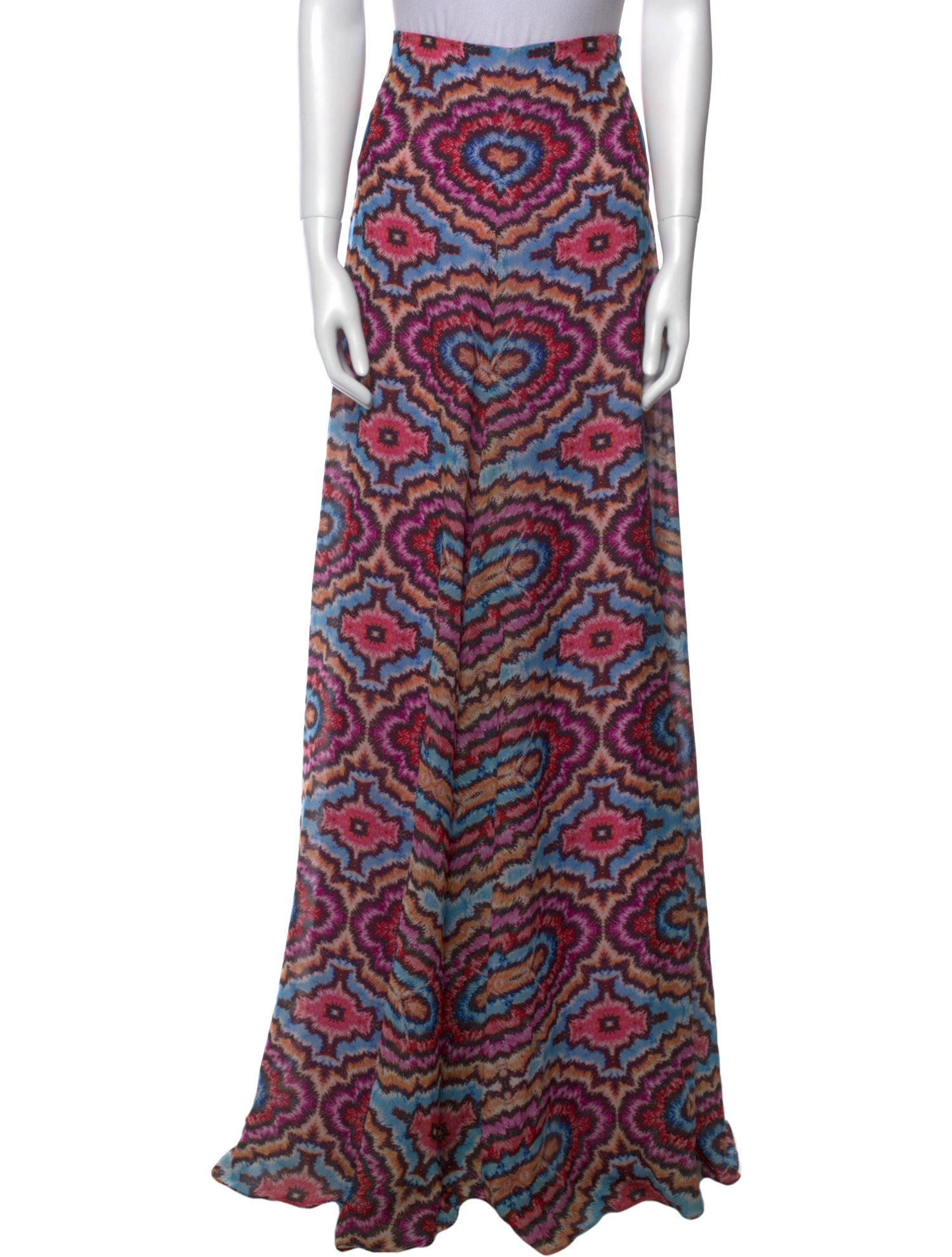 Andrea Iyamah Printed Wide Leg Pants