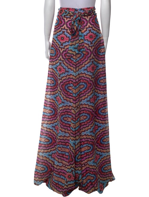 Andrea Iyamah Printed Wide Leg Pants