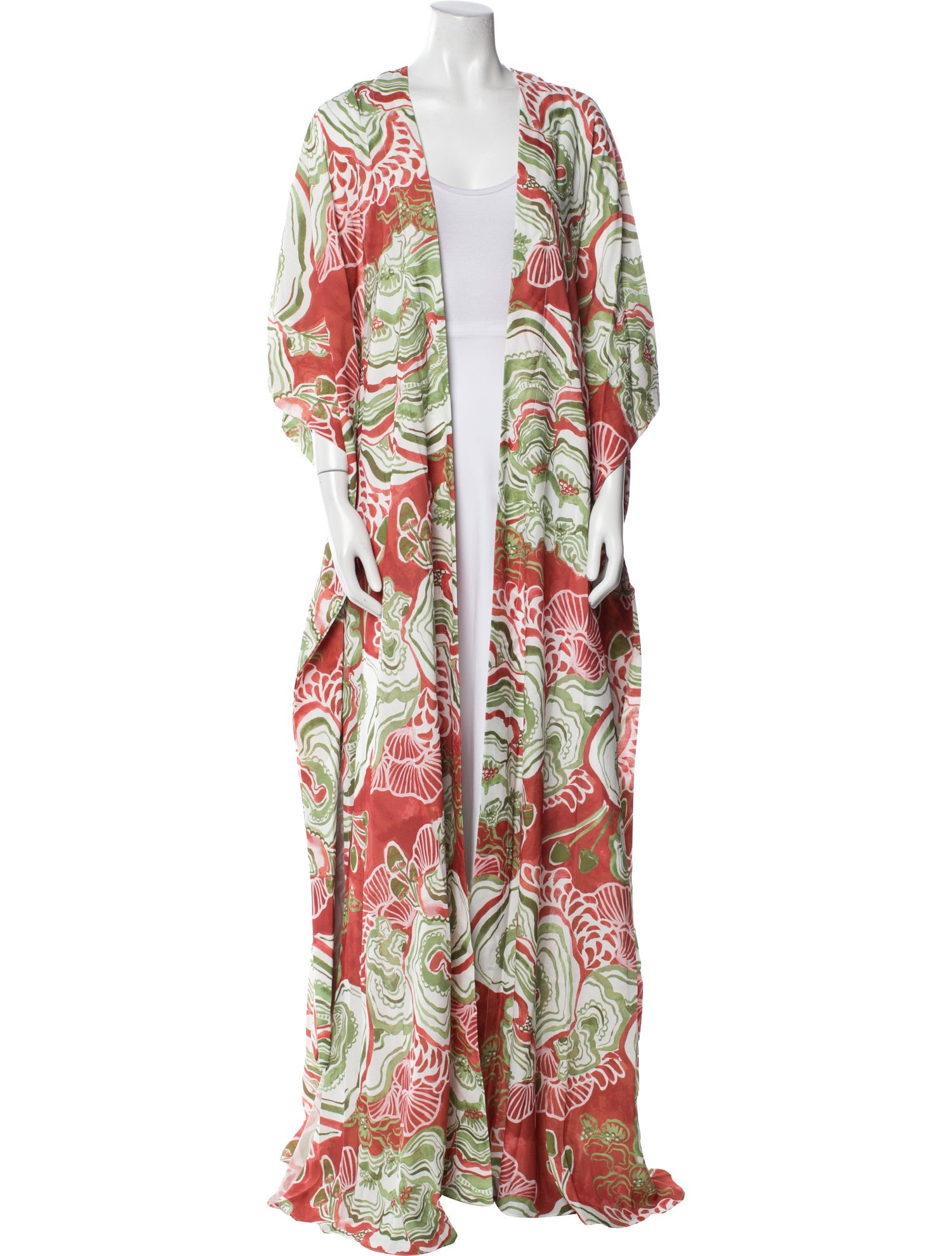 Andrea Iyamah Printed Robe w/ Tags