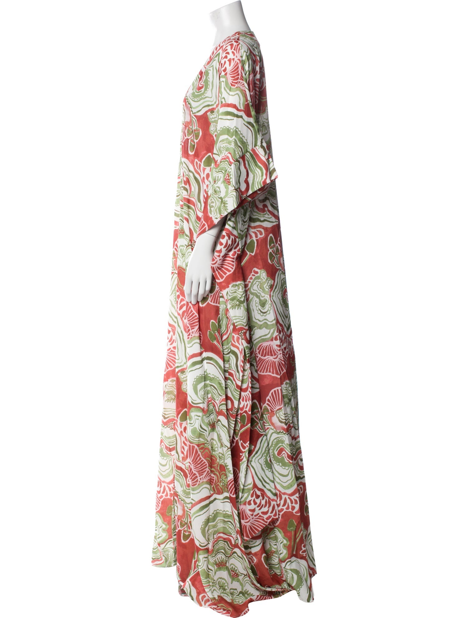 Andrea Iyamah Printed Robe w/ Tags