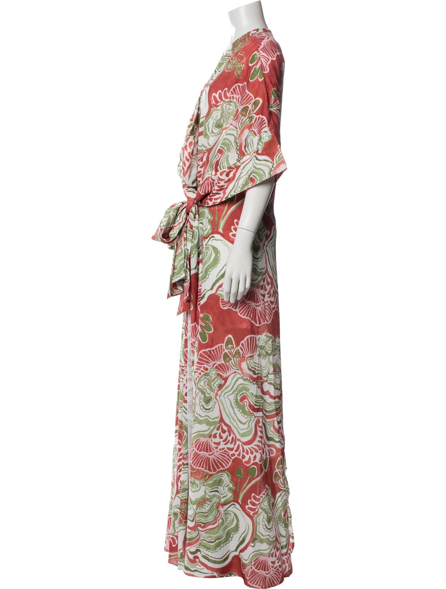 Andrea Iyamah Printed Robe