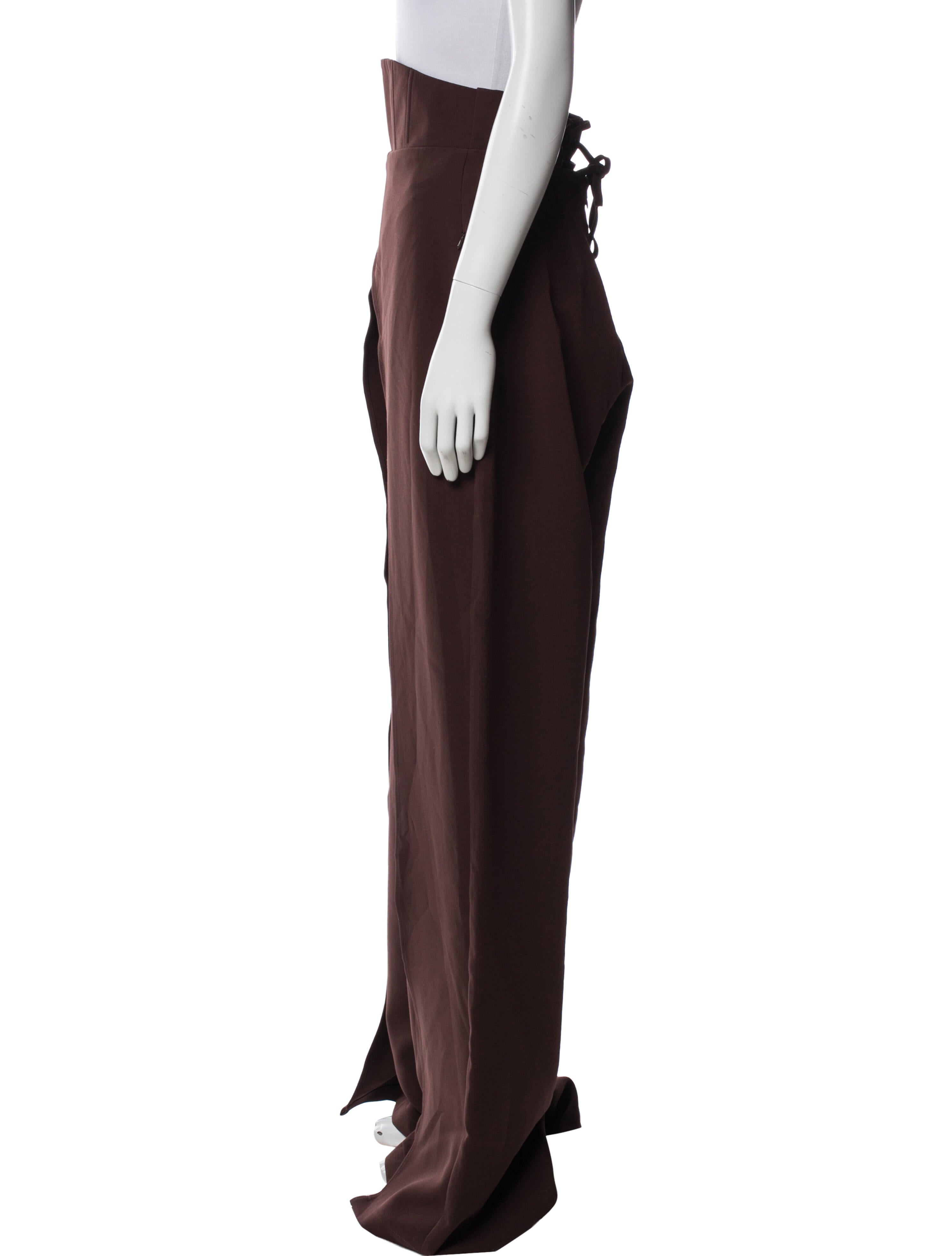 Andrea Iyamah Wide Leg Pants