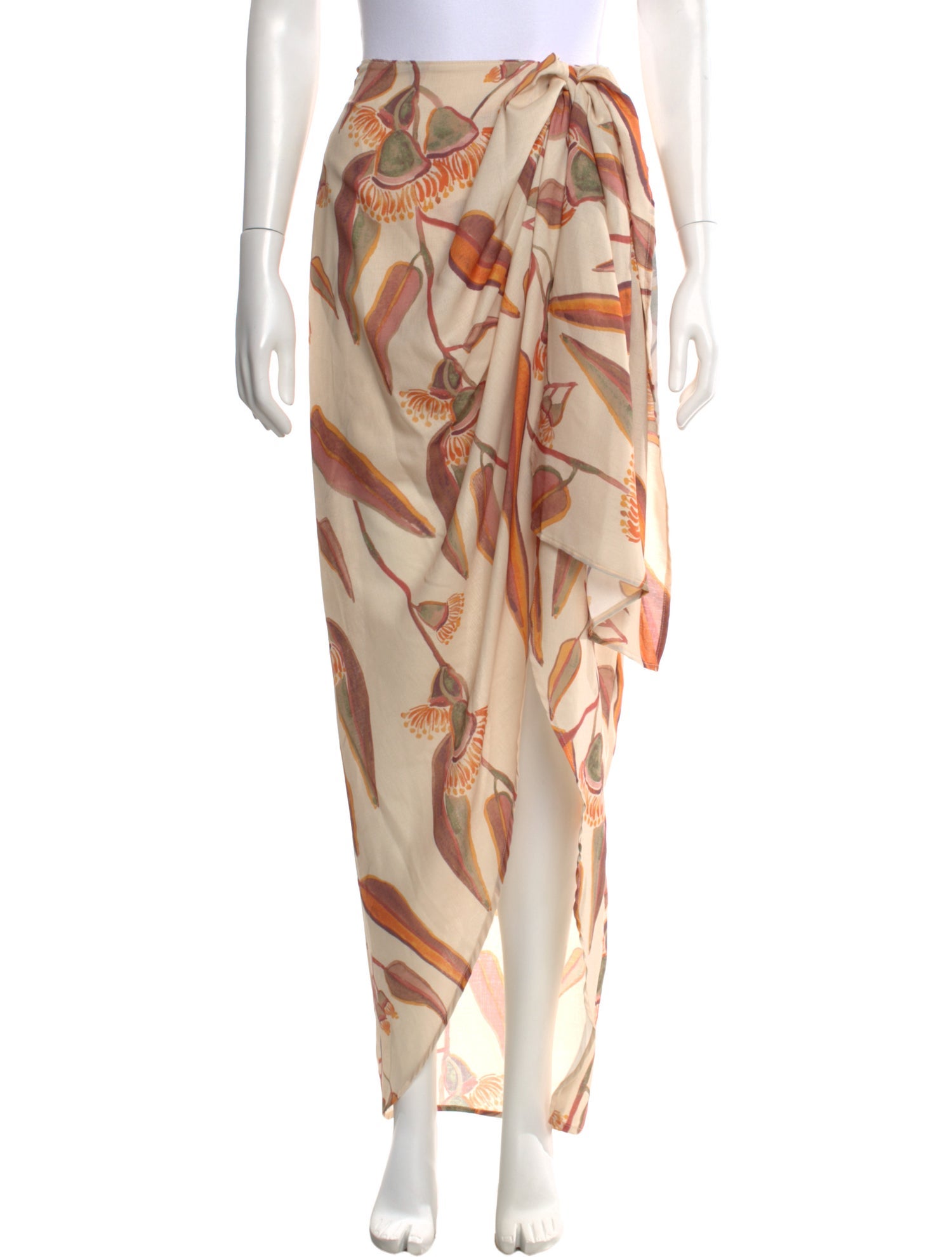 Andrea Iyamah Printed Long Skirt w/ Tags