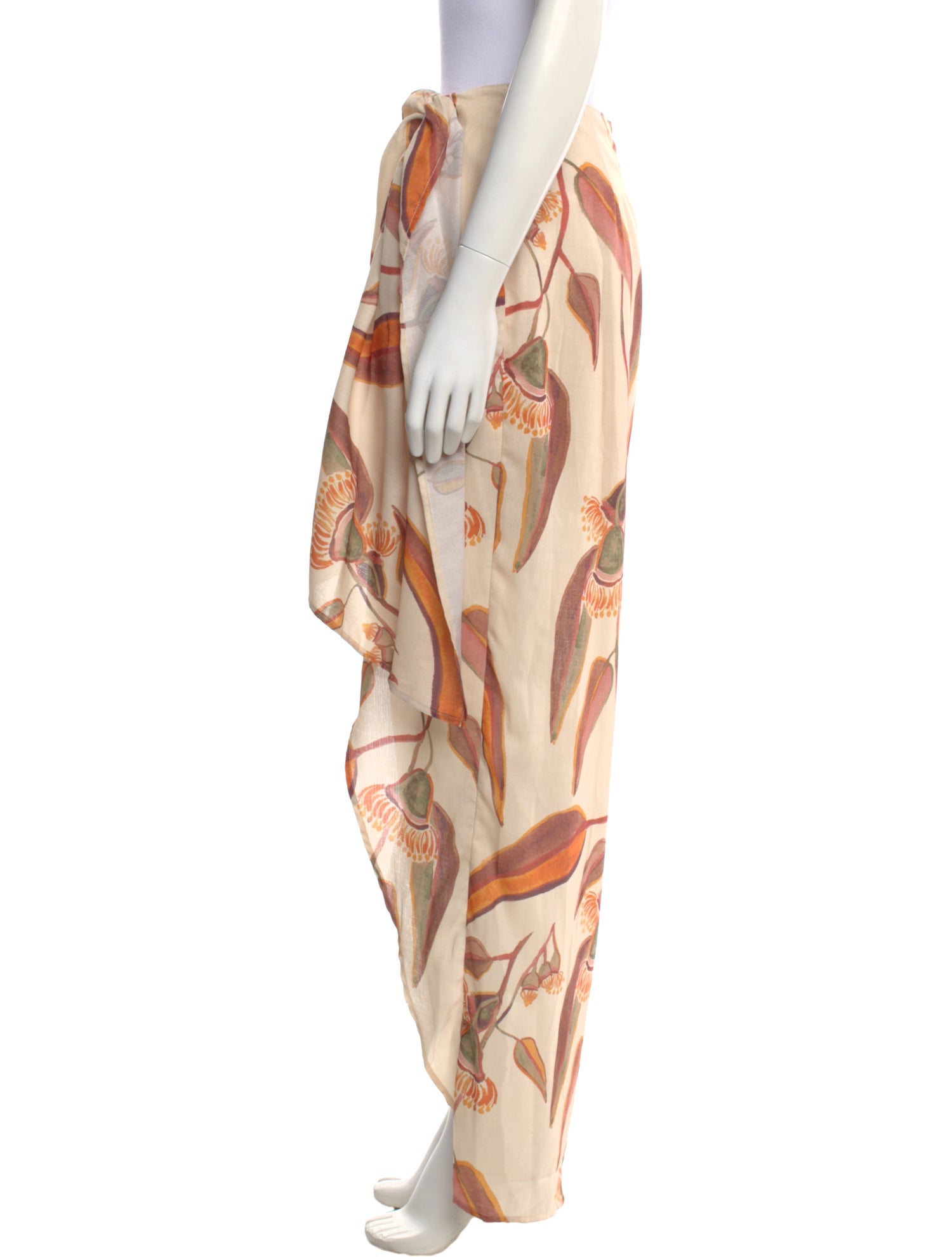 Andrea Iyamah Printed Long Skirt w/ Tags