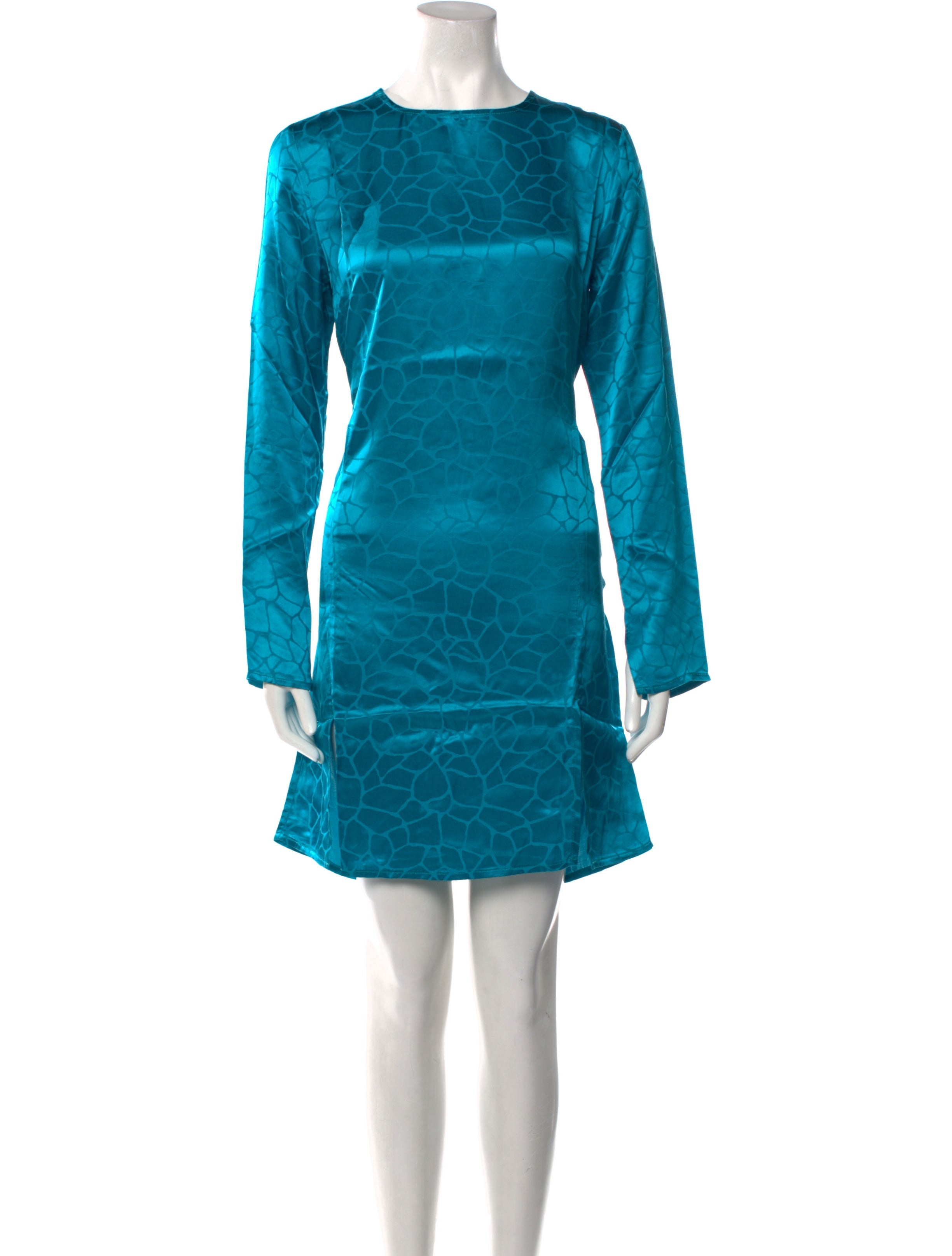 Andamane Crew Neck Mini Dress