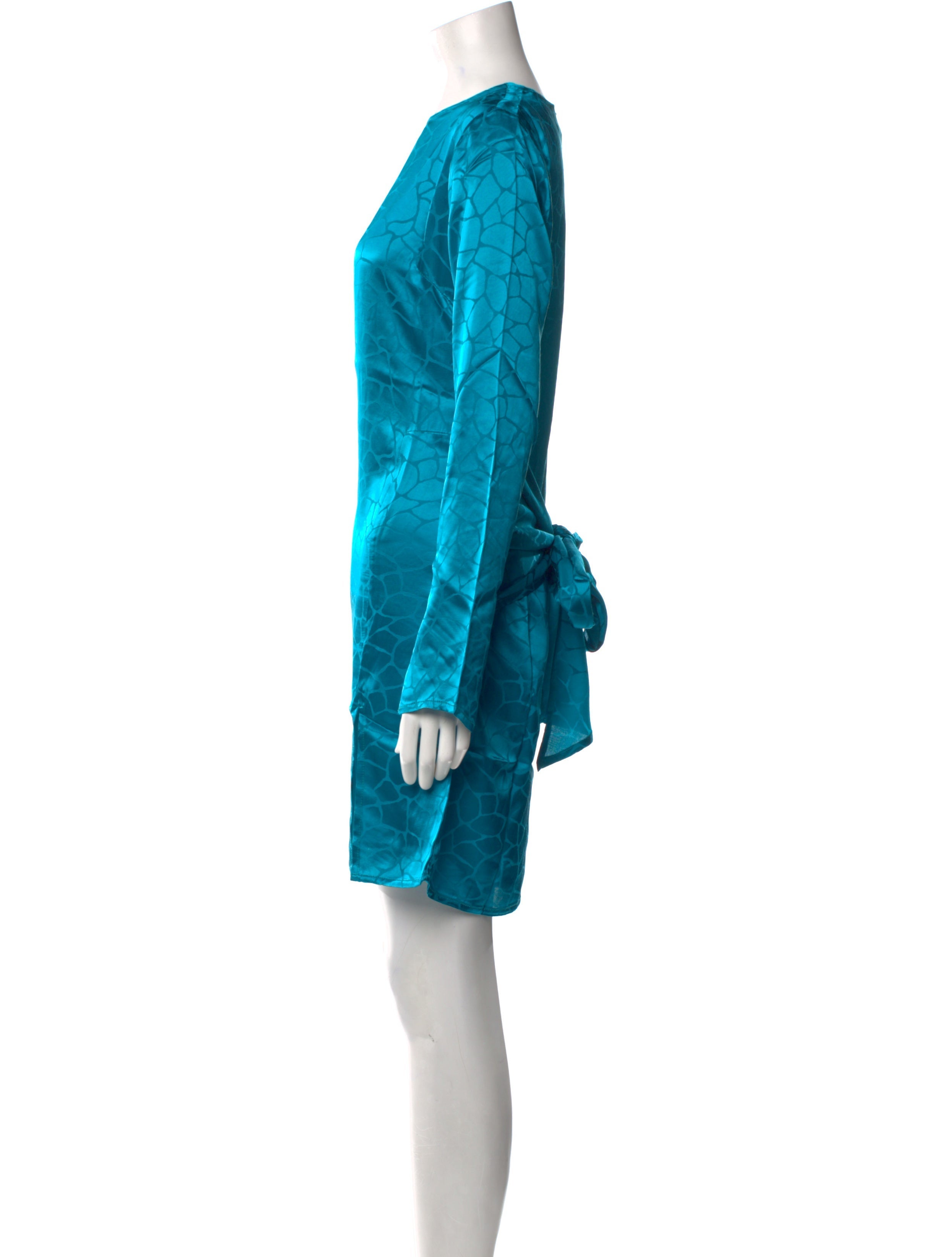 Andamane Crew Neck Mini Dress