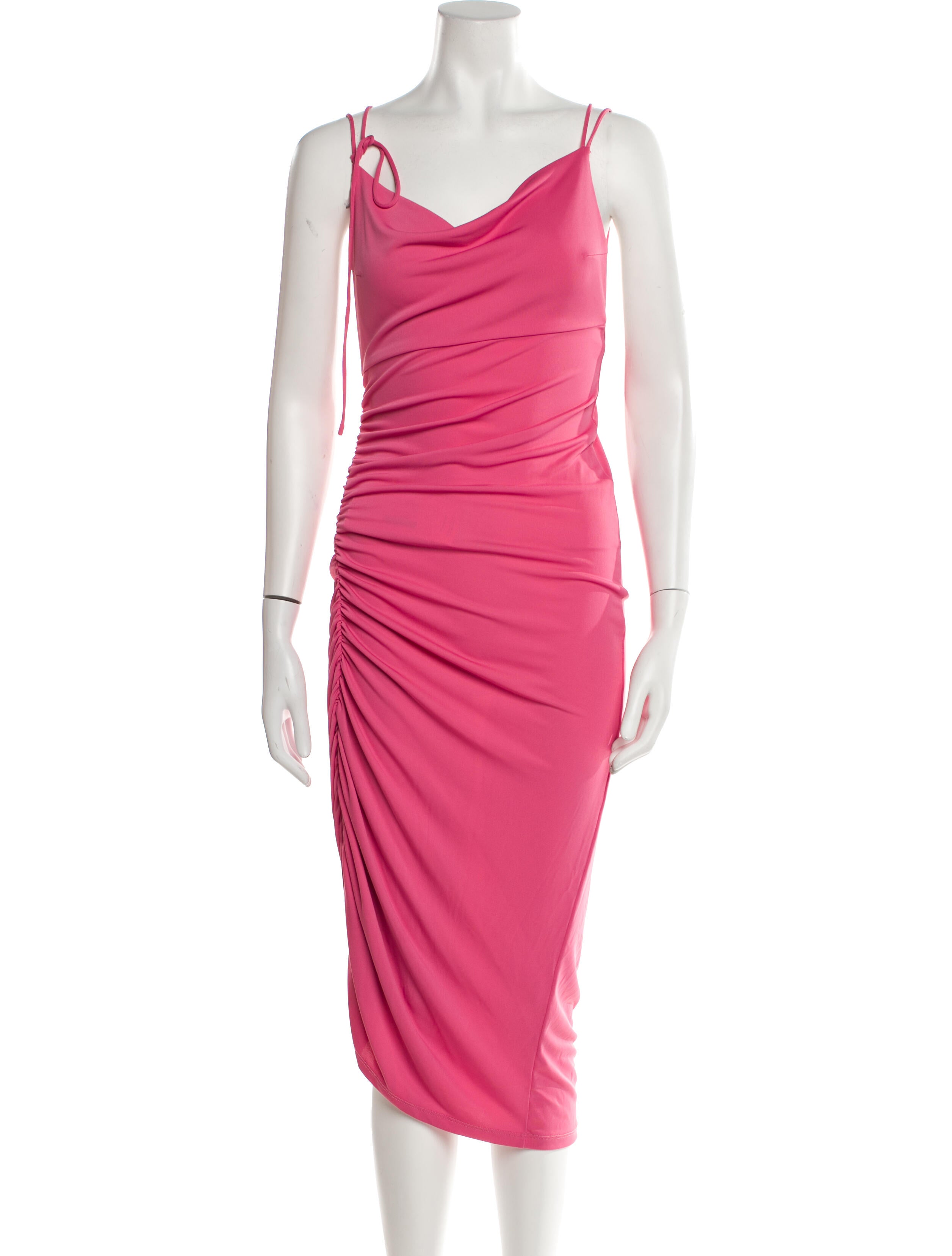 Andamane Cowl Neck Long Dress