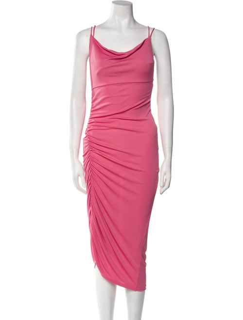 The Andamane Cowl Neck Long Dress