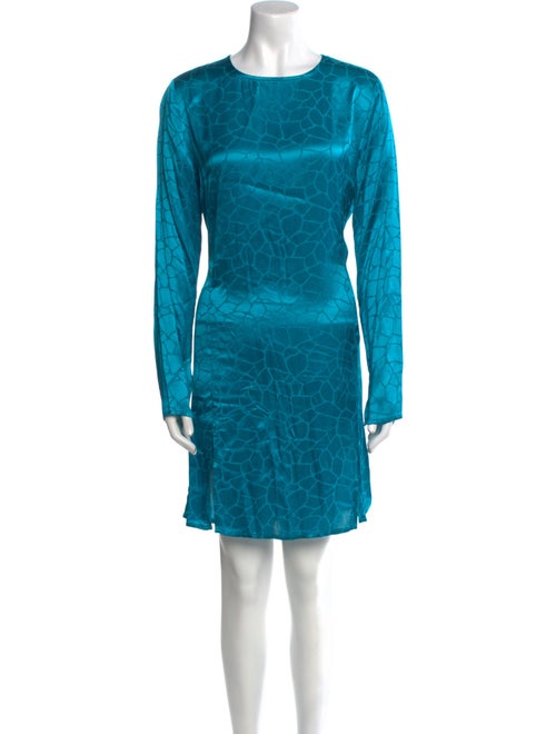 Andamane Animal Print Mini Dress