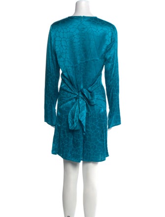 Andamane Animal Print Mini Dress