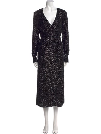 Andamane V-Neck Midi Length Dress