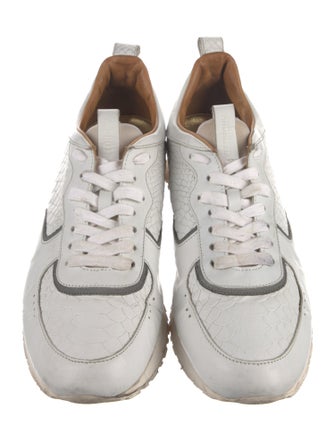 Android Homme Leather Printed Sneakers