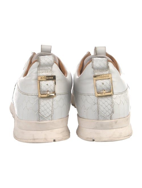 Android Homme Leather Printed Sneakers