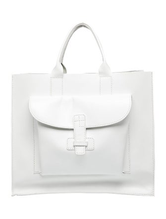 Agnes Baddoo Leather Top Handle Bag