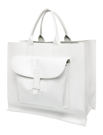 Agnes Baddoo Leather Top Handle Bag