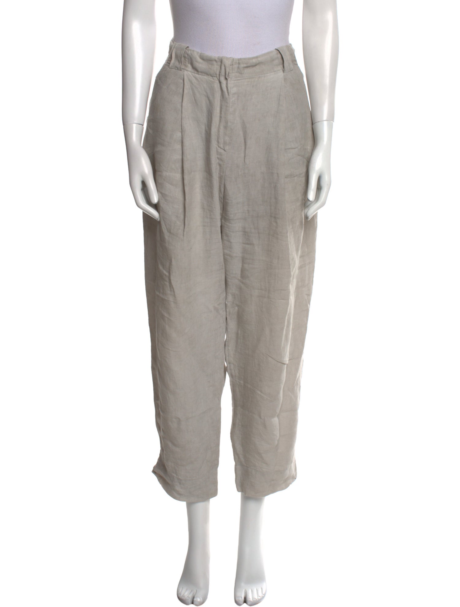 ANiKALENASKÄRSTRÖM Linen Straight Leg Pants
